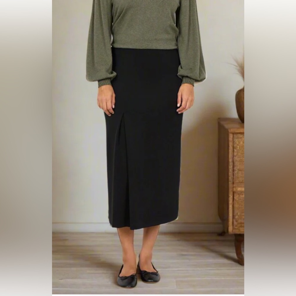 Black Midi Skirt SoyaConcept Brand New Women’s Small